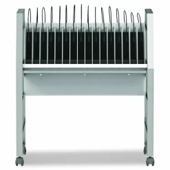 Luxor 16 Bay Open Charging Cart for 16 Devices, 27 x 14.75 x 30