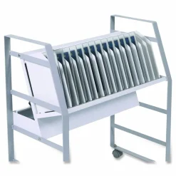 Luxor 16 Tablet/Chromebook Open Charging Cart for 16 Devices, 27 x 14.75 x 30