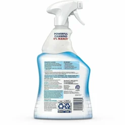 LYSOL Brand Bathroom Cleaner with Hydrogen Peroxide, Cool Spring Breeze Scent, 32 oz Trigger Spray Bottle, 12/Carton