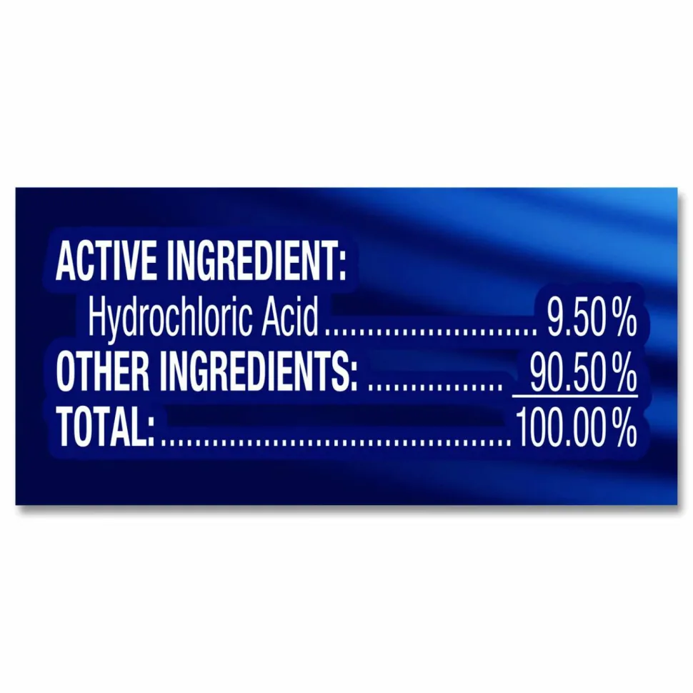 LYSOL Brand Disinfectant Toilet Bowl Cleaner, Atlantic Fresh Scent, 24 oz Angle-Neck Bottle, 9/Carton