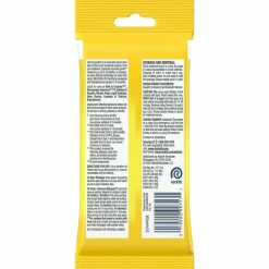 LYSOL Brand Disinfecting Wipes Flatpacks, 1-Ply, 6.69 x 7.87, Lemon and Lime Blossom, White, 15 Wipes/Flat Pack, 24 Flat Packs/Carton