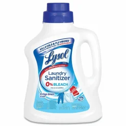 LYSOL Brand Laundry Sanitizer, Liquid, Crisp Linen Scent, 90 oz