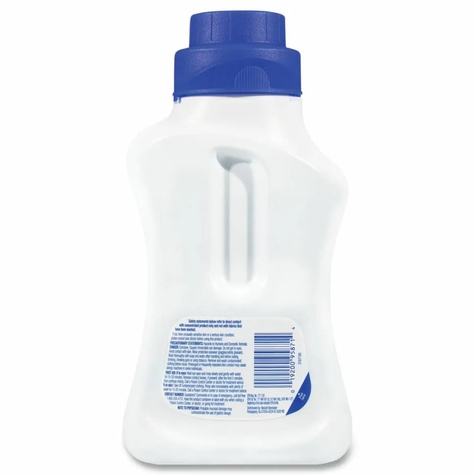 LYSOL Brand Laundry Sanitizer, Liquid, Crisp Linen Scent, 41 oz, 6/Carton