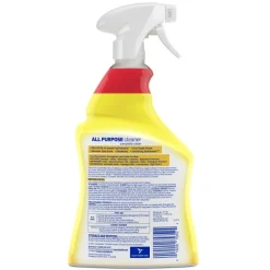 Lysol Disinfectant All-Purpose Cleaner, Lemon Breeze Scent, 32 Oz Bottle, Box Of 12