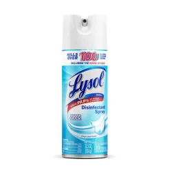 Lysol Disinfectant Spray, Crisp Linen Scent, 12.5 Oz Bottle
