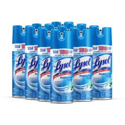 LYSOL Disinfectant Spray - Spring Waterfall 12.5 oz, Case of 12 Cans