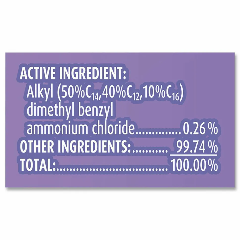 Lysol Disinfecting Wipes, Early Morning Breeze Scent, 80 Wipes Per Canister, Carton Of 6 Canisters