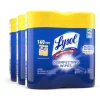 Lysol Disinfecting Wipes, Lemon Lime Scent, 80 Wipes Per Canister, Carton Of 6 Canisters