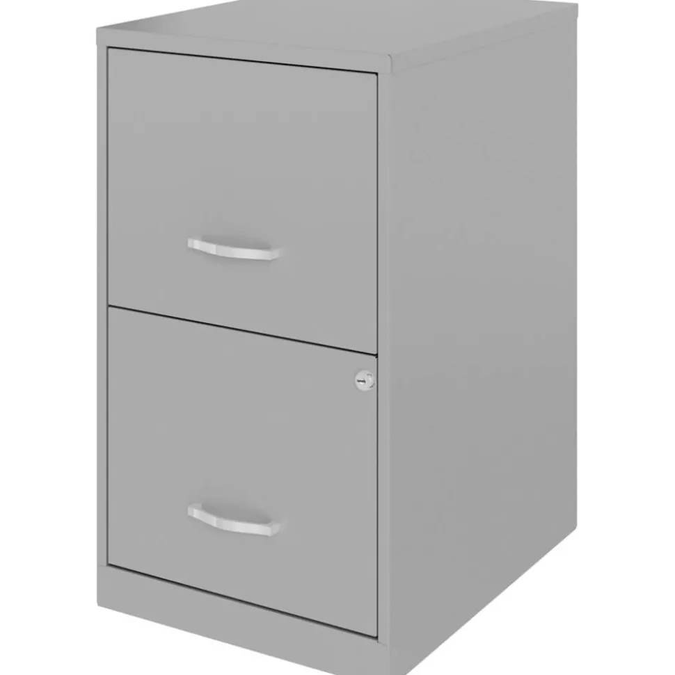 LYS SOHO File Cabinet - 14.3"x18"x24.5" - 2x Drawer(s) - VF218AASR