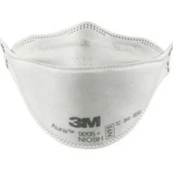 3M Aura N95 Particulate Respirators, 9205+, White, Pack Of 440 Respirators