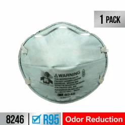 3M Household Cleanser Odor Respirator, White