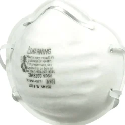 3M N95 Particulate Respirator 8200 Mask, White , Box Of 20