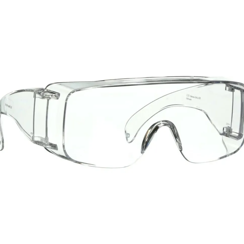 3M Over-the-Glass Eyewear Anti-Scratch, 1 Pack of Safety Glasses, Clear, Clear Lens