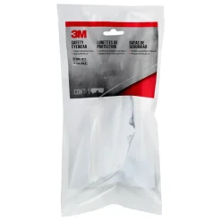 3M Safety Eyewear Anti-Scratch, 1 Pack of Safety Glasses, Clear, Clear Lens