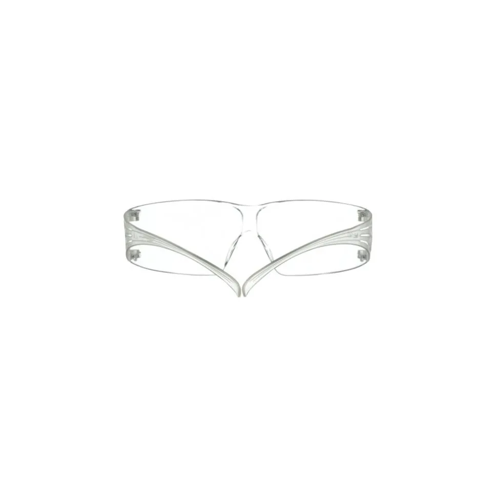 3M SecureFit 200 Eyewear Anti-Fog, 1 Pack of Safety Glasses, Clear, Clear Lens