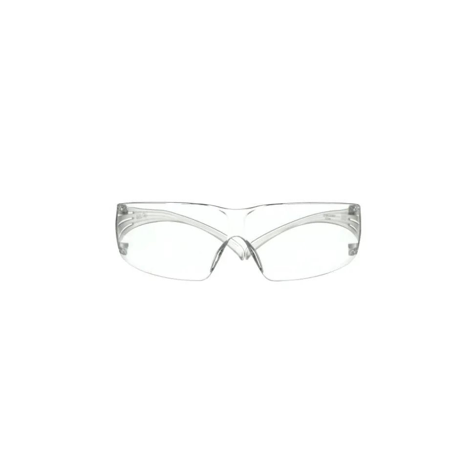 3M SecureFit 200 Eyewear Anti-Fog, 1 Pack of Safety Glasses, Clear, Clear Lens