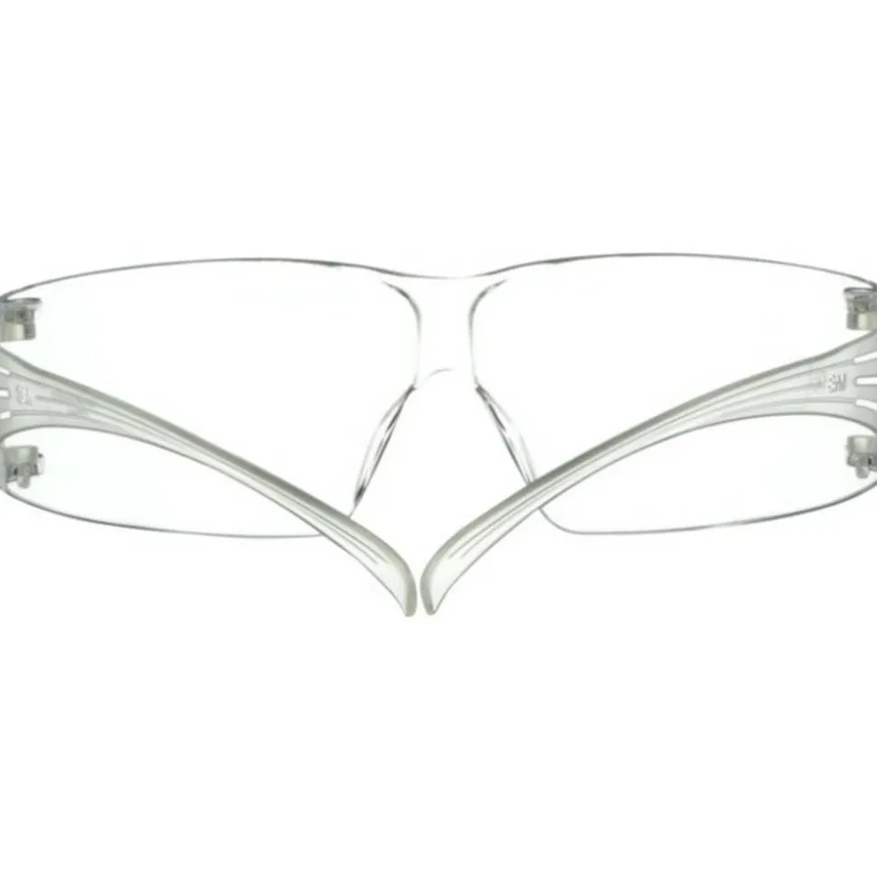 3M SecureFit 200 Eyewear Anti-Fog, 1 Pack of Safety Glasses, Clear, Clear Lens