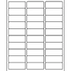 MACO White Laser/Ink Jet Address Label