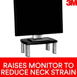 3M Adjustable-Height Monitor Stand