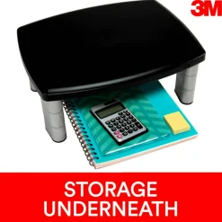 3M Adjustable-Height Monitor Stand