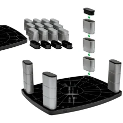 3M Adjustable-Height Monitor Stand