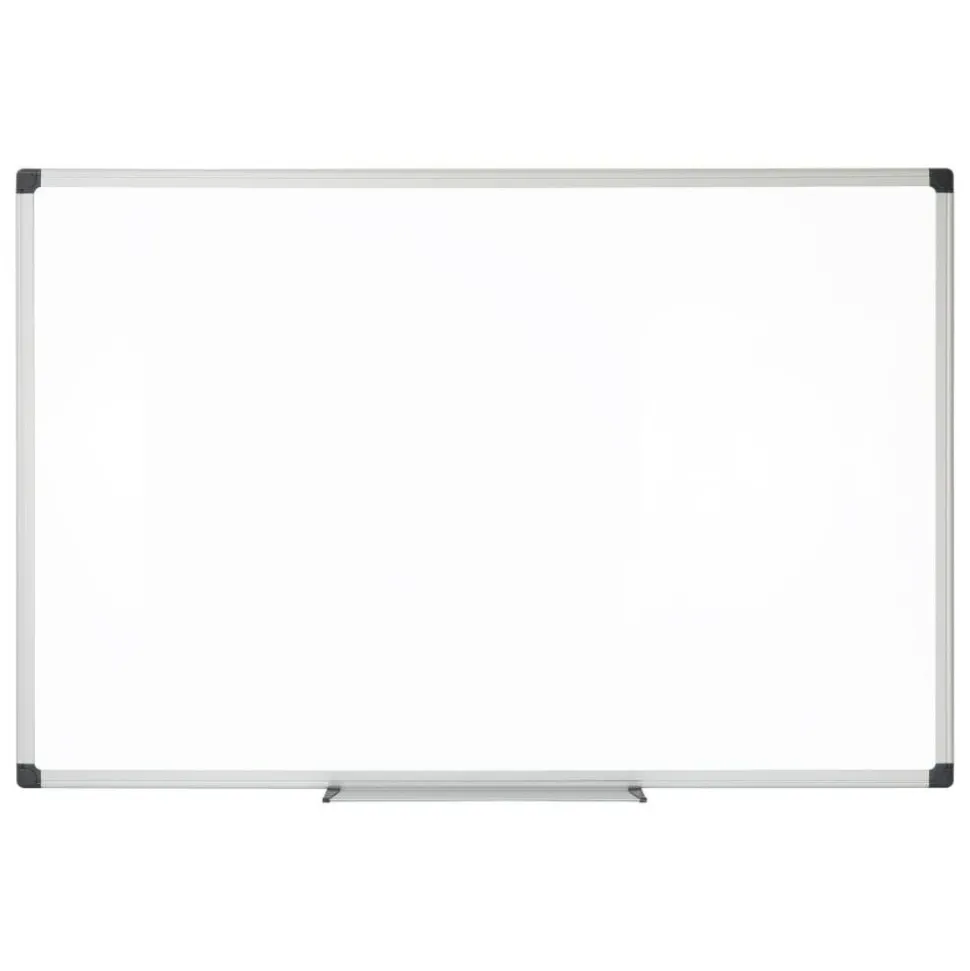 Magnetic Dry-Erase Whiteboard, 48" x 72", Silver Frame