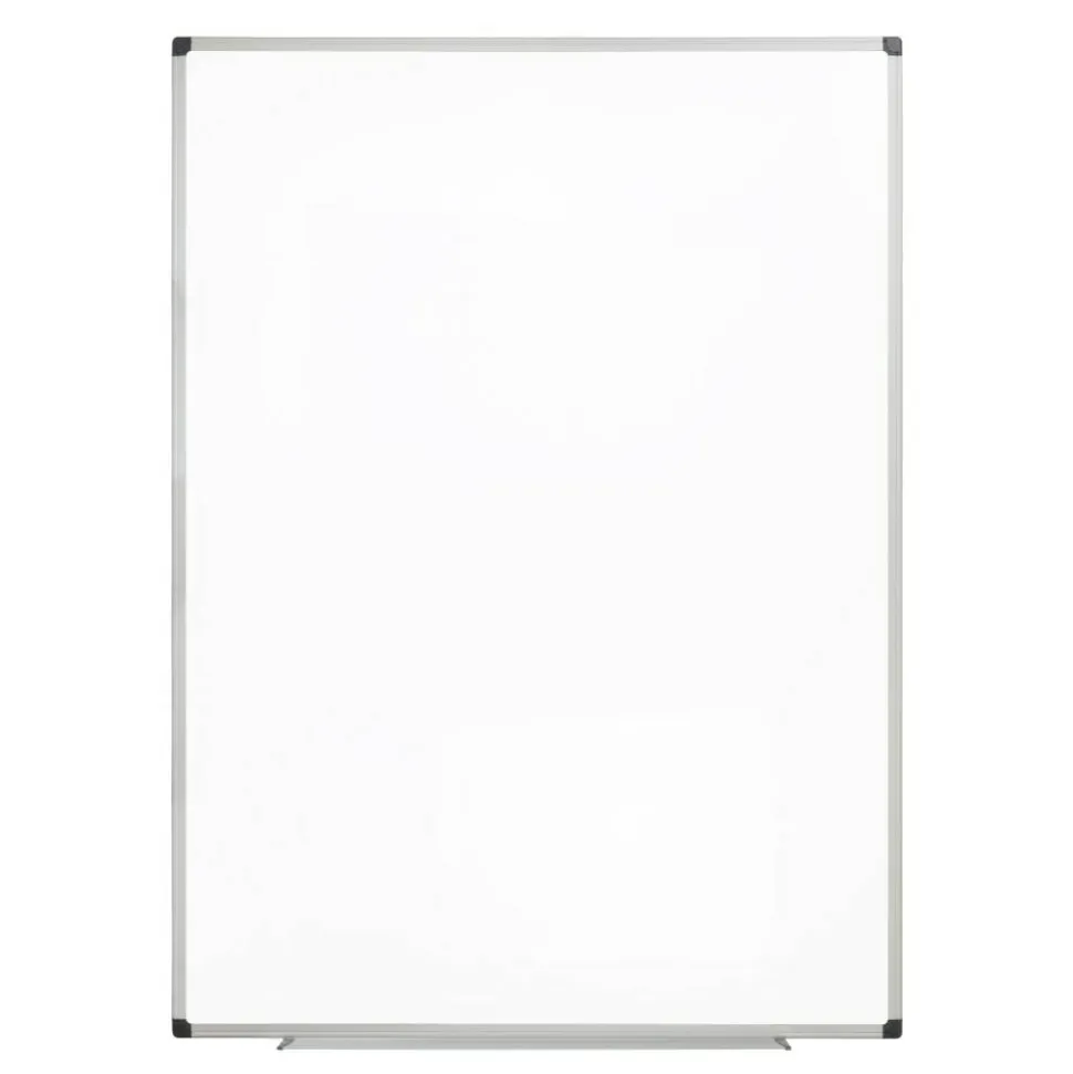 Magnetic Dry-Erase Whiteboard, 36" x 48", Silver Frame