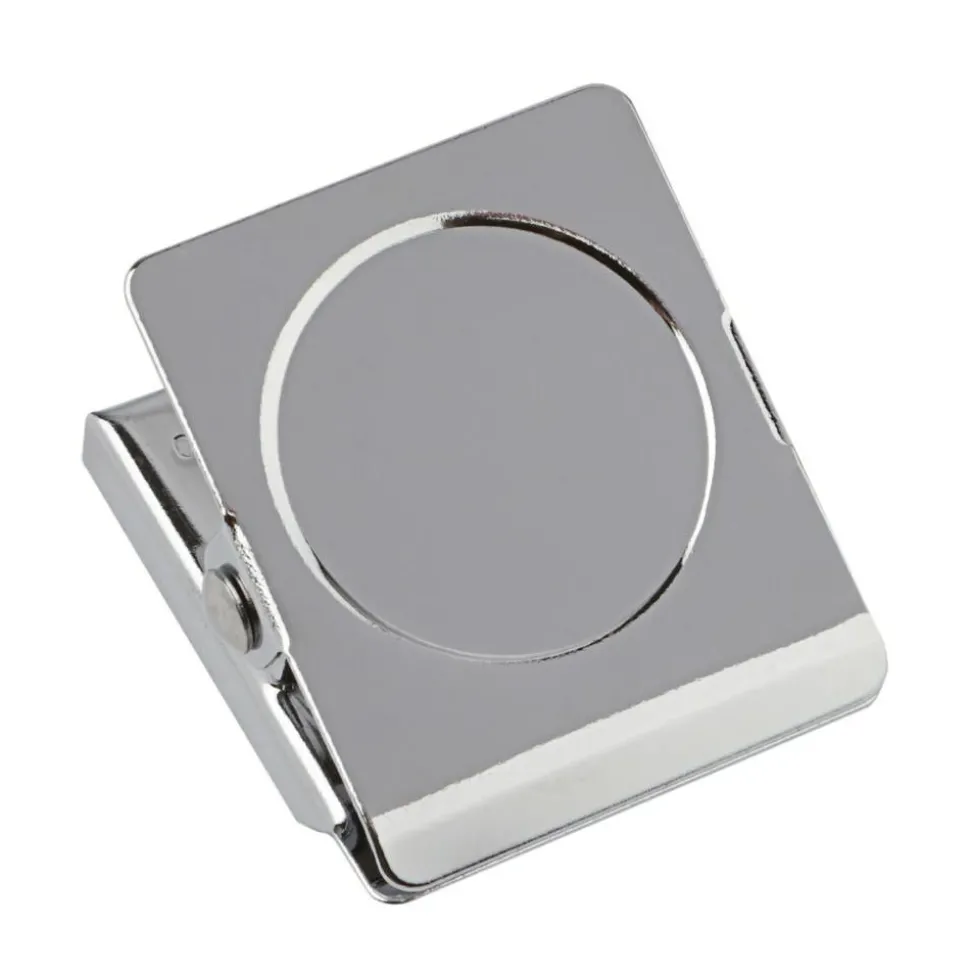 Magnetic Clips, Silver, Pack Of 2