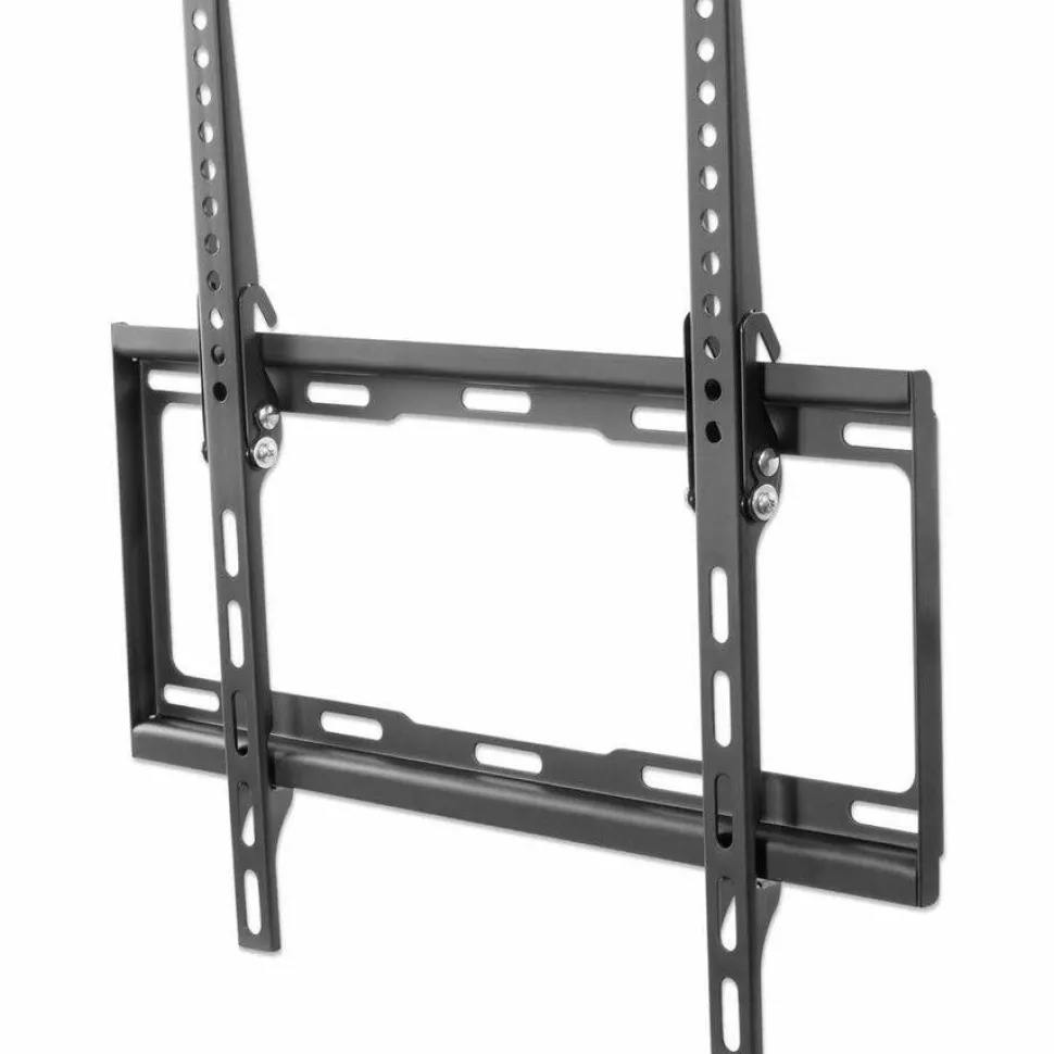 Manhattan 460941 Wall Mount for Flat Panel Display, TV - Black