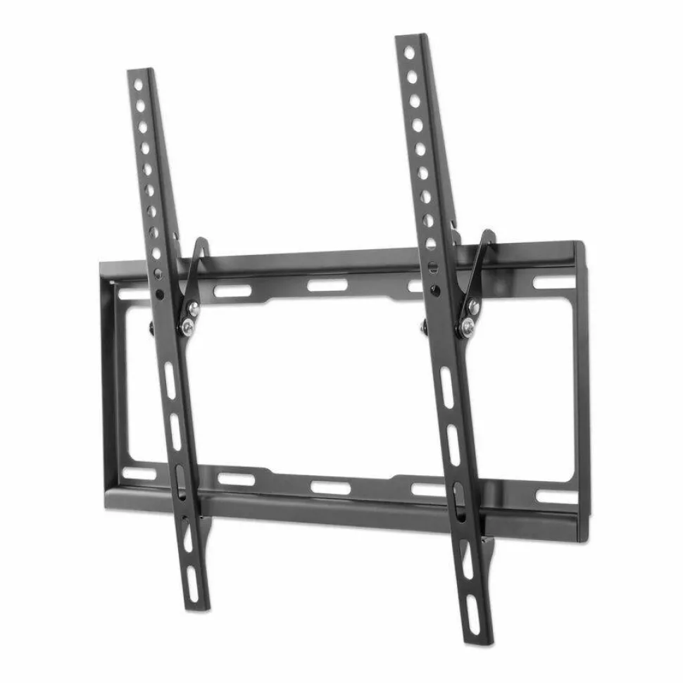 Manhattan 460941 Wall Mount for Flat Panel Display, TV - Black