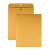 Manila Envelopes, 12" x 15-1/2", Clasp Closure, Brown Kraft, Box Of 100