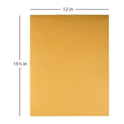Manila Envelopes, 12" x 15-1/2", Clasp Closure, Brown Kraft, Box Of 100