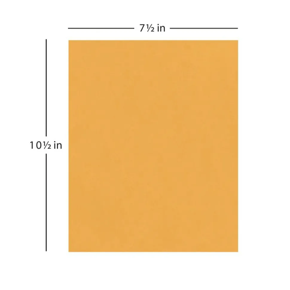 Manila Envelopes, 11-1/2" x 14-1/2", Clasp Closure, Brown Kraft, Box Of 100
