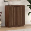 Mansfield 28" Wide Rectangular Accent Cabinet in Satin Walnut