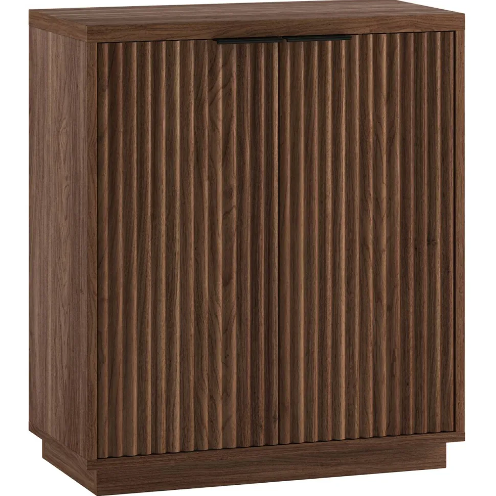 Mansfield 28" Wide Rectangular Accent Cabinet in Satin Walnut