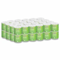 Marcal Small Steps 2-Ply Toilet Paper, 100% Recycled, 336 Sheets Per Roll, Pack Of 48 Rolls