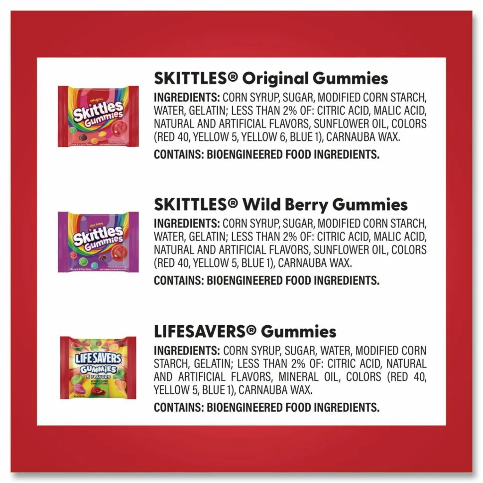 MARS Gummy Favorites Fun Size Mix, 70 oz Bag