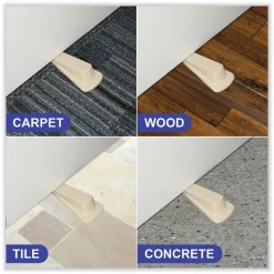 Master Caster Big Foot Doorstop, 1 1/4