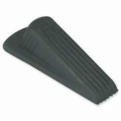 Master Caster Big Foot Doorstop, 1 1/4"H x 2"W x 4 3/4"D, Gray