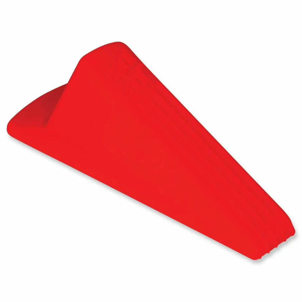 Master Caster Giant Foot Door Stop, Orange