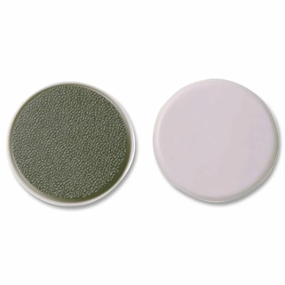 Master Caster Mighty Mighty Movers Reusable Furniture Sliders, 5"H, Beige, Pack Of 4 Sliders