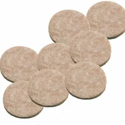 Master Caster Scratch Guard Self-Adhesive Felt Pads, 1" Diameter Circles, Pack Of 16