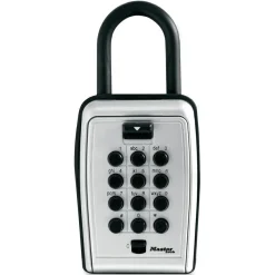 Master Lock Portable Key Safe - Push Button Lock - Weather Resistant, Scratch Resistant - - 5422D