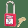 Master Lock Red Safety Padlock