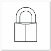 Master Lock Three-Pin Brass Tumbler Locks - 0.16" Shackle Diameter - Brass - 2 / Pack