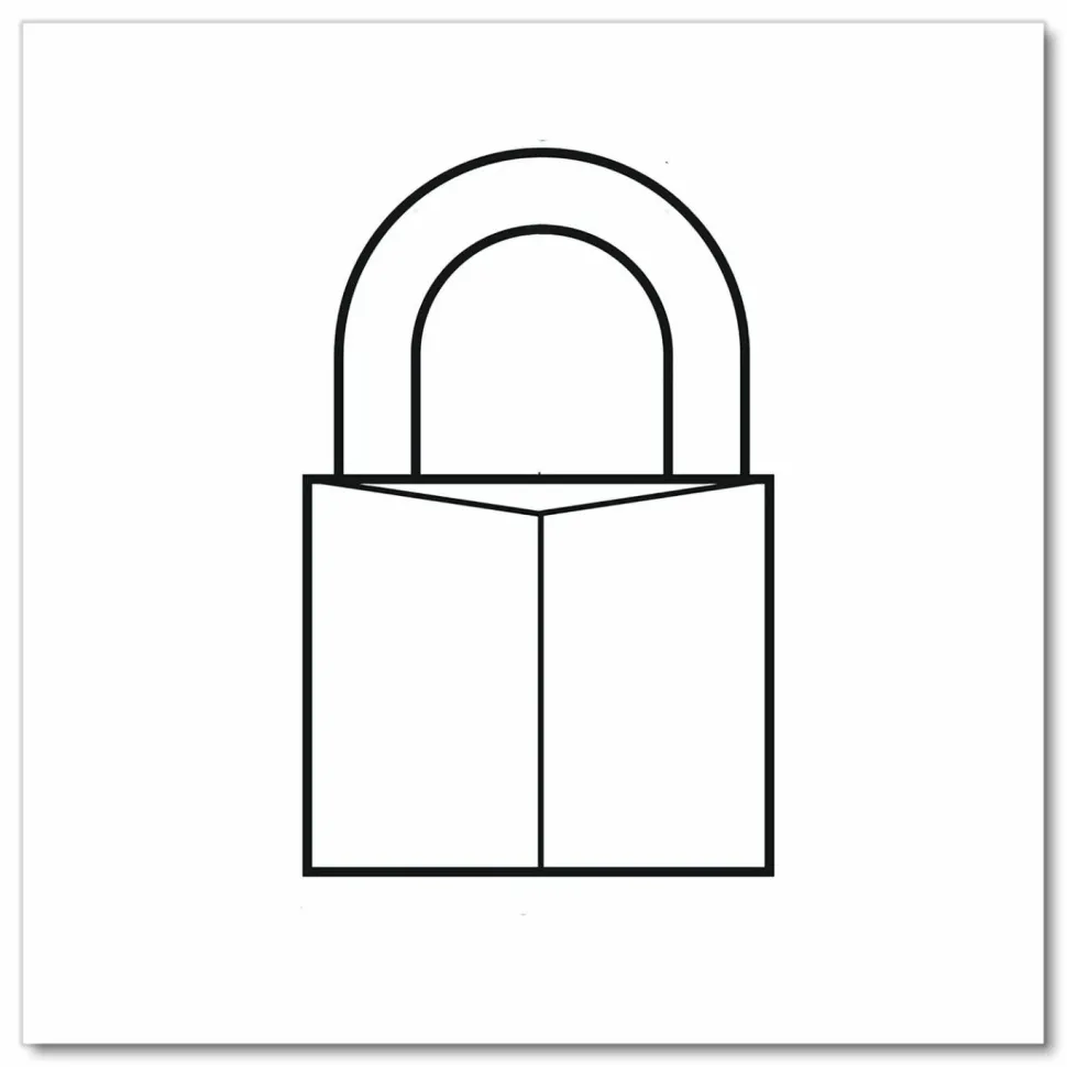 Master Lock Three-Pin Brass Tumbler Locks - 0.16" Shackle Diameter - Brass - 2 / Pack