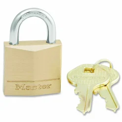 Master Lock Three-Pin Brass Tumbler Locks - 0.16