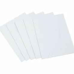 MasterVision "6 Magnetic Dry-Erase Writable Strips, 6" x 0.88", White, Pack Of 25