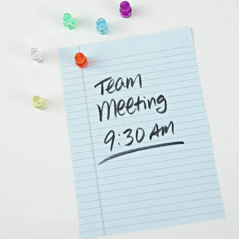 MasterVision Planning Board Magnetic Push Pins