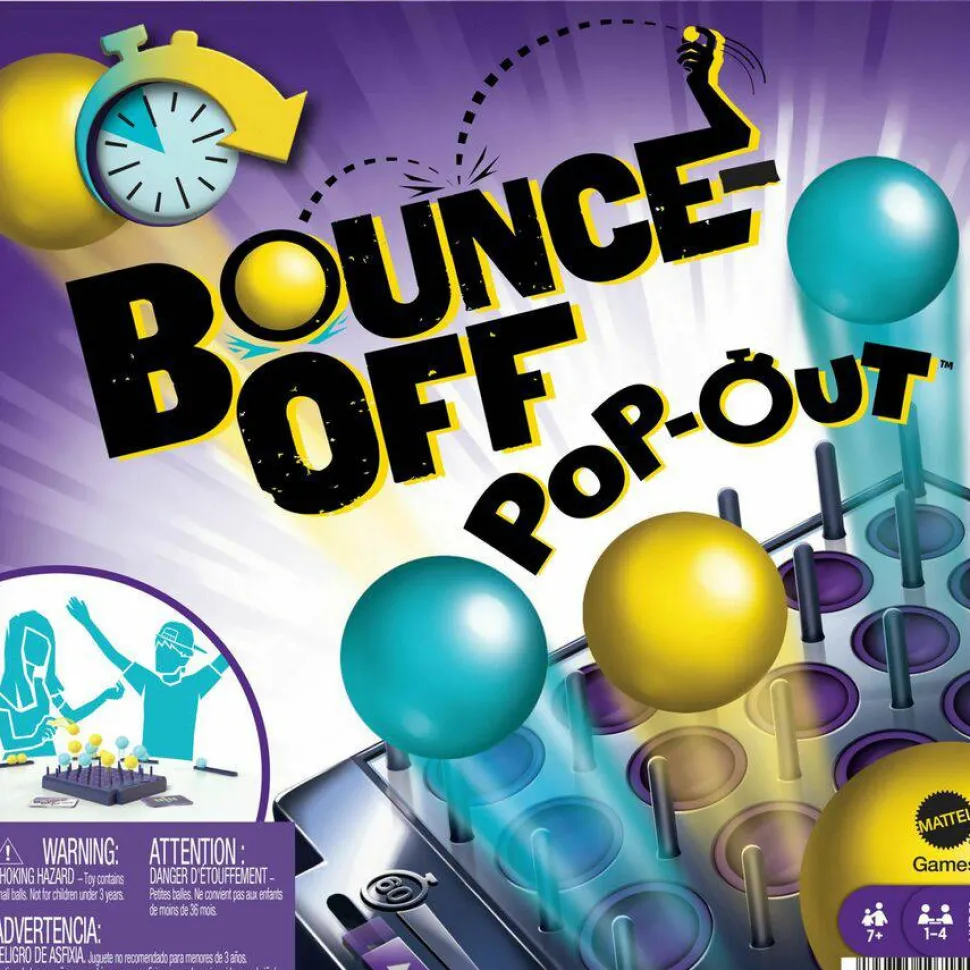 Mattel Bounce-Off Pop-Out Ball Bouncing Game